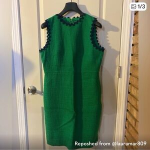 J. Crew. Textured Tweed Dress (NWOT)